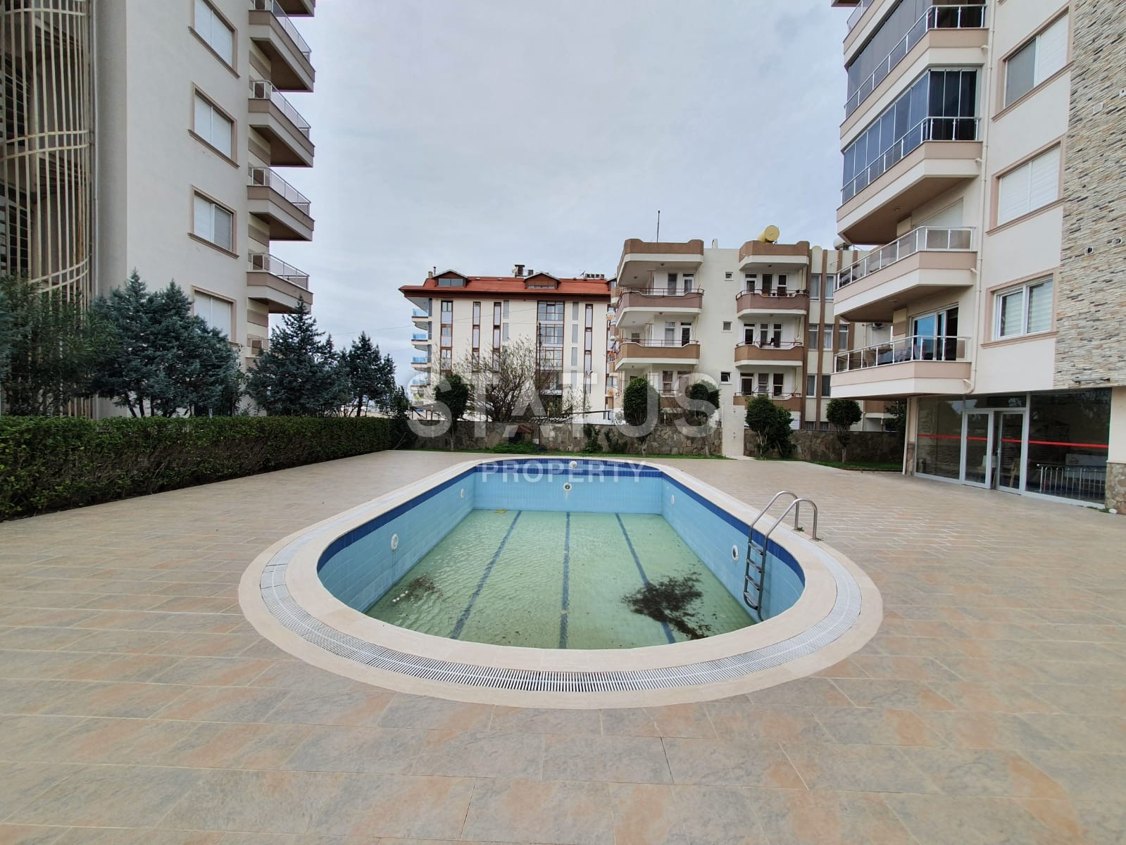 Двух уровневые апартаменты 4+1 с прямым видом на море, 220 м2. Кестель, Алания фото 16