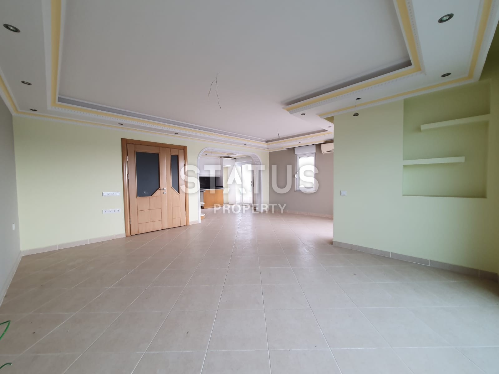 Двух уровневые апартаменты 4+1 с прямым видом на море, 220 м2. Кестель, Алания фото 27