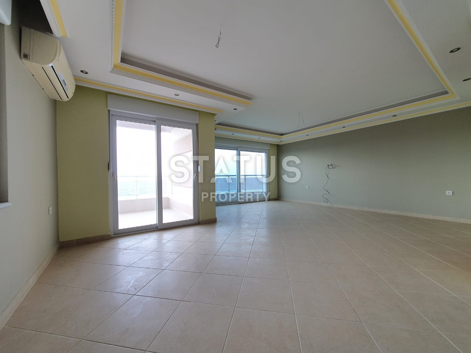 Двух уровневые апартаменты 4+1 с прямым видом на море, 220 м2. Кестель, Алания фото 29