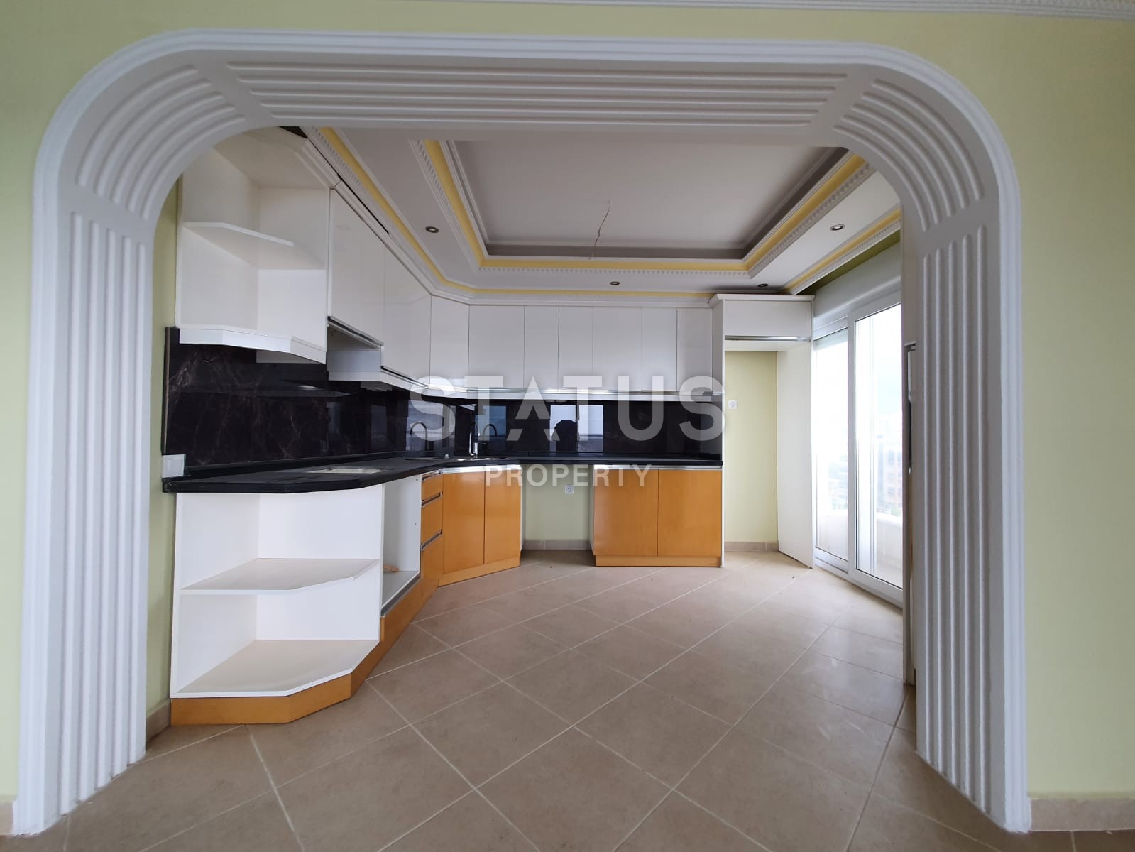 Двух уровневые апартаменты 4+1 с прямым видом на море, 220 м2. Кестель, Алания фото 31