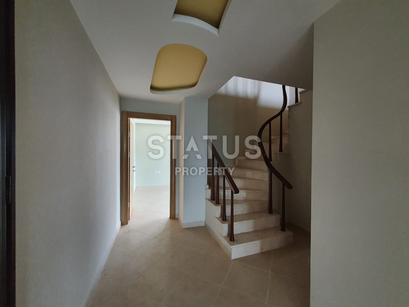 Двух уровневые апартаменты 4+1 с прямым видом на море, 220 м2. Кестель, Алания фото 33