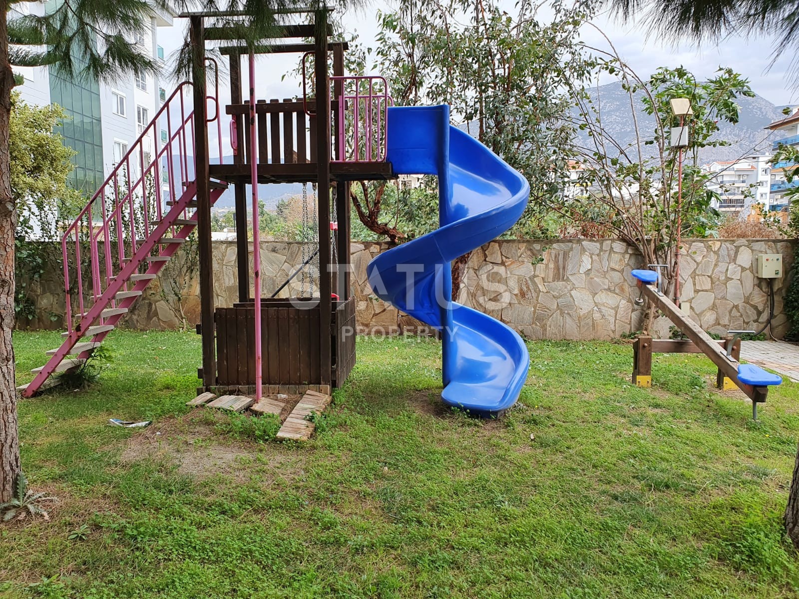 Двух уровневые апартаменты 4+1 с прямым видом на море, 220 м2. Кестель, Алания фото 42