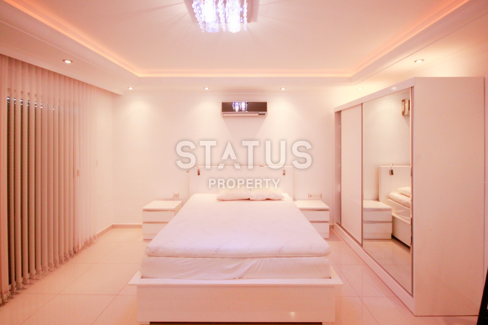 Дублекс в Махмутларе с потрясающим видом на море, 260 м2 фото 11