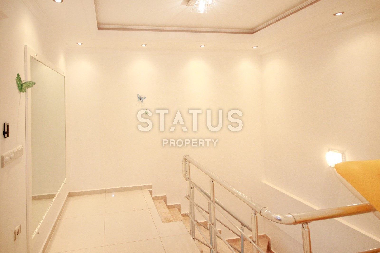 Дублекс в Махмутларе с потрясающим видом на море, 260 м2 фото 12