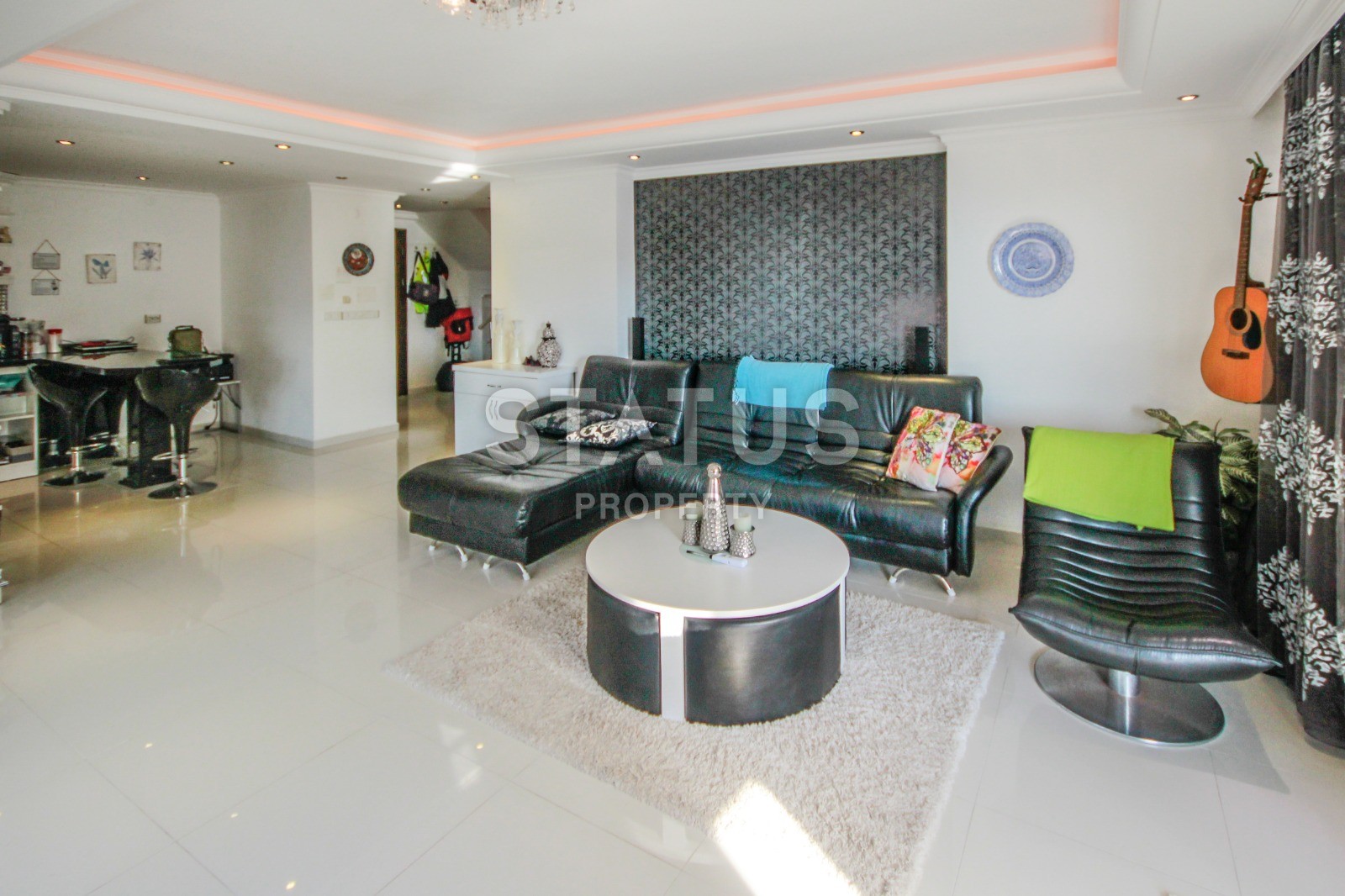 Дублекс в Махмутларе с потрясающим видом на море, 260 м2 фото 15