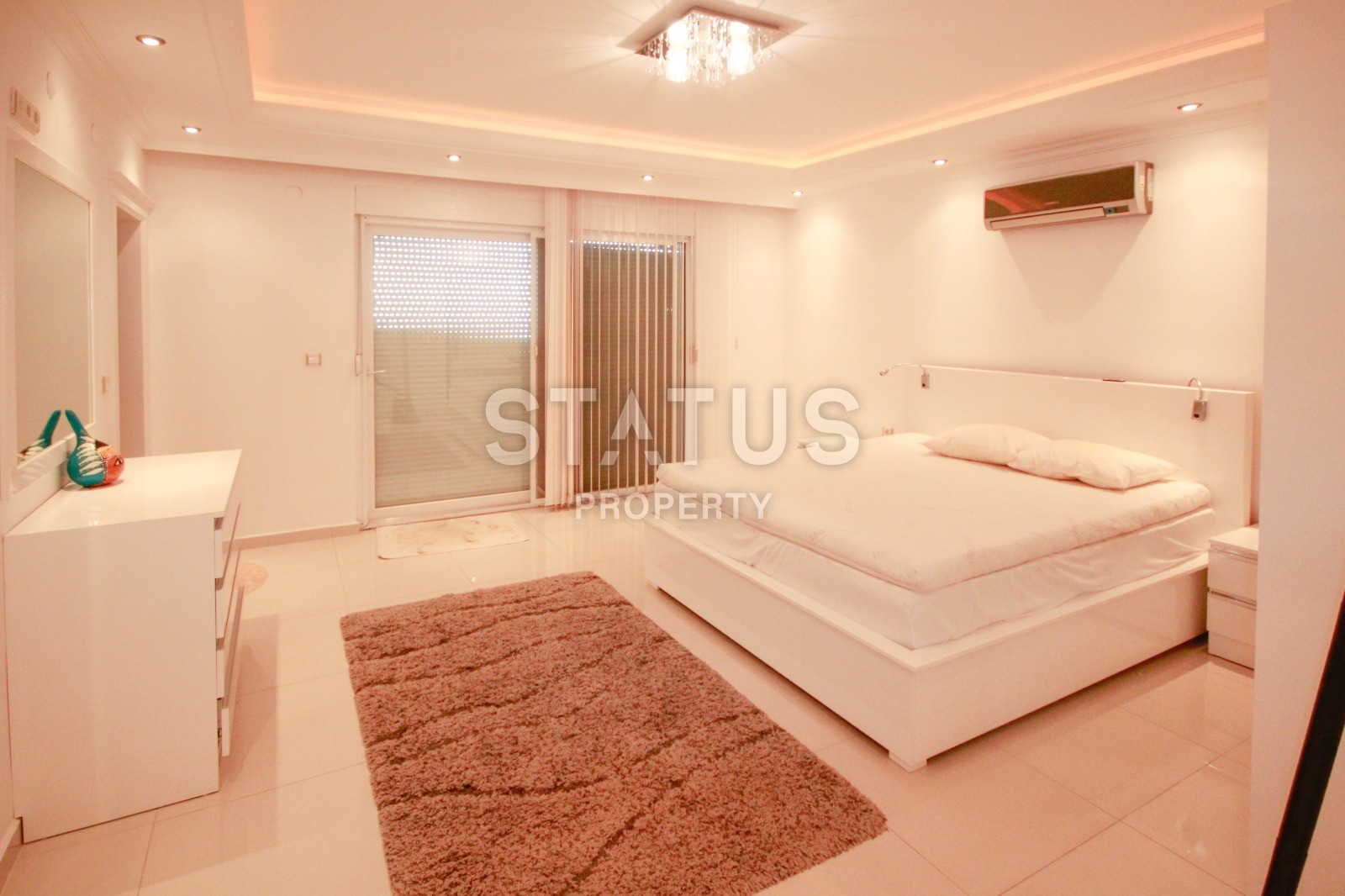 Дублекс в Махмутларе с потрясающим видом на море, 260 м2 фото 20