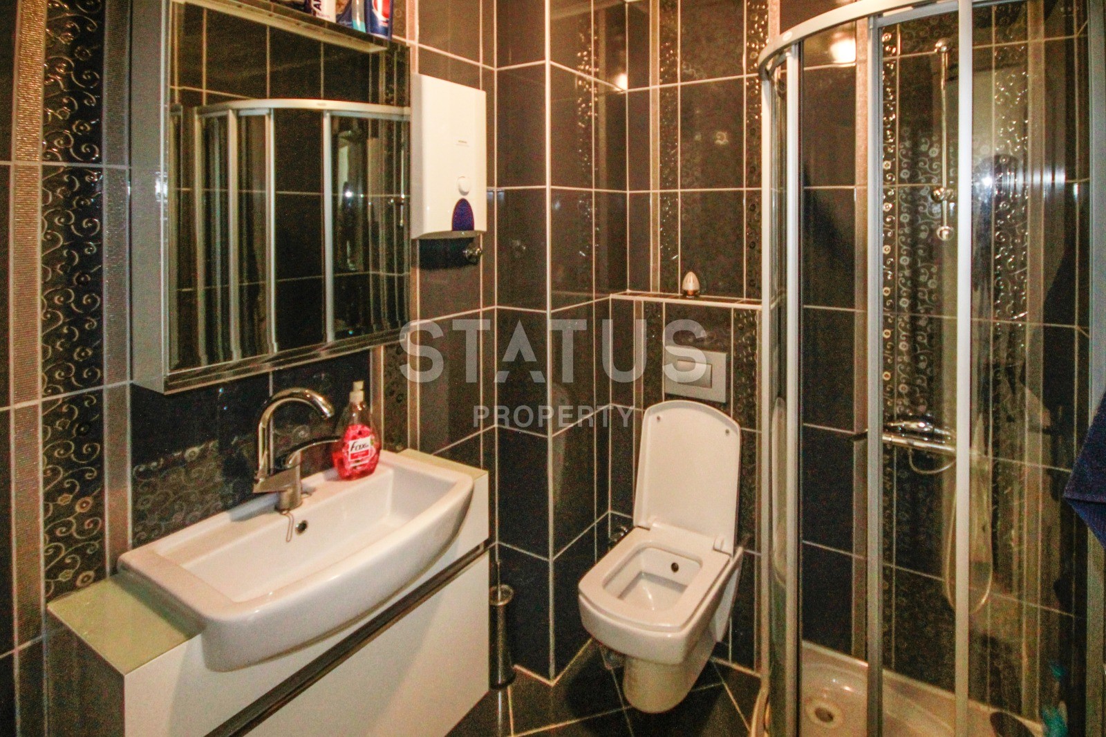 Дублекс в Махмутларе с потрясающим видом на море, 260 м2 фото 27