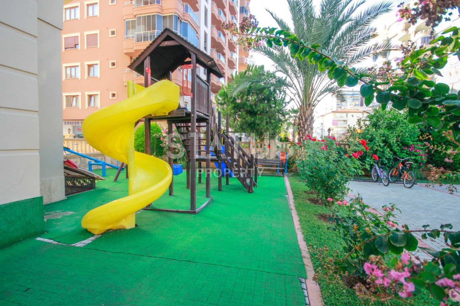 Дублекс в Махмутларе с потрясающим видом на море, 260 м2 фото 39