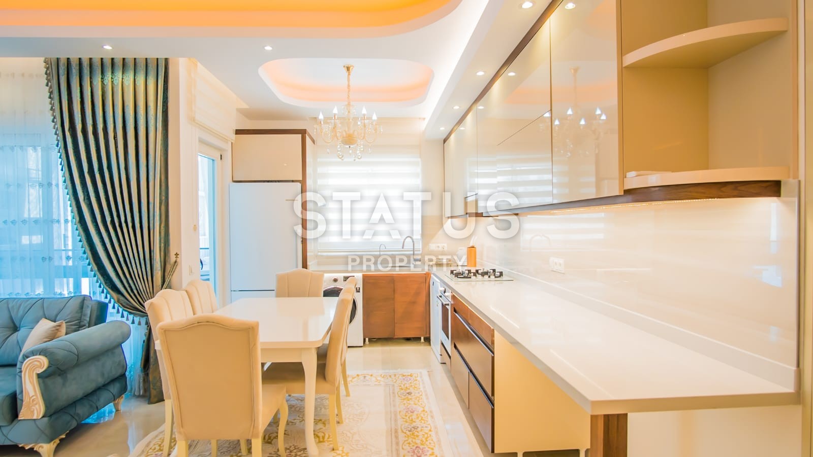 Трехкомнатная квартира в элитном комплексе, 110 м2 фото 39