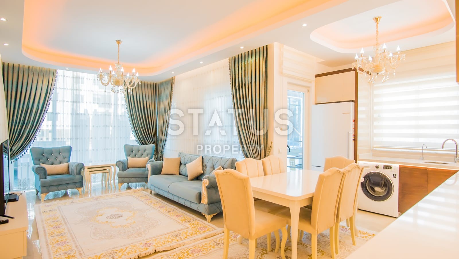 Трехкомнатная квартира в элитном комплексе, 110 м2 фото 41