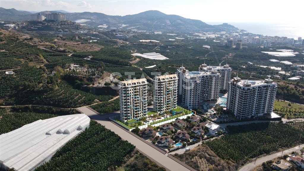 Новый проект с инфраструктурой отельного типа на этапе котлована. 51 - 149 м2.Махмутлар, Алания. фото 9