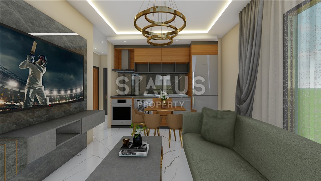 Новый проект с инфраструктурой отельного типа на этапе котлована. 51 - 149 м2.Махмутлар, Алания. фото 13