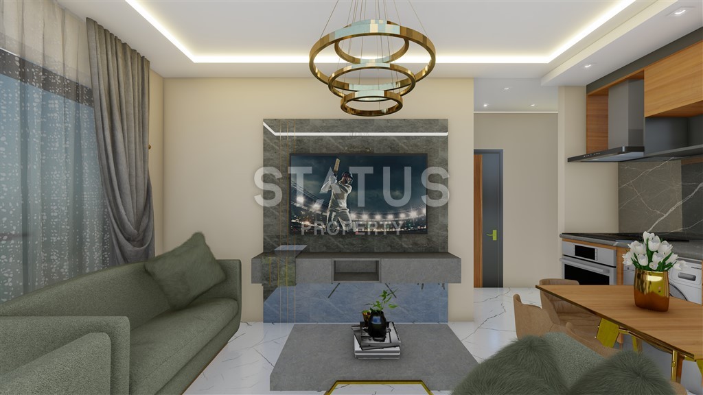 Новый проект с инфраструктурой отельного типа на этапе котлована. 51 - 149 м2.Махмутлар, Алания. фото 14