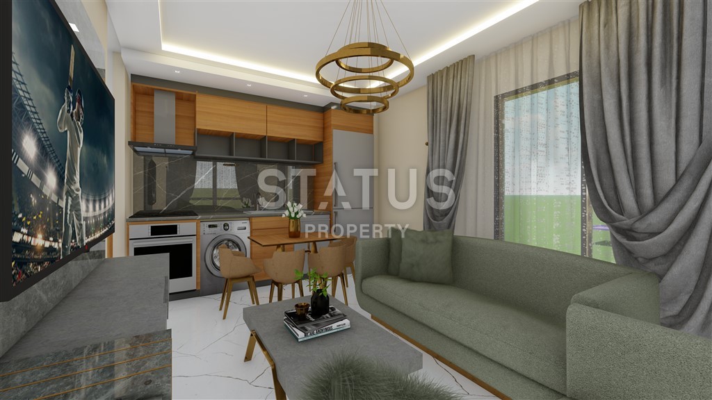 Новый проект с инфраструктурой отельного типа на этапе котлована. 51 - 149 м2.Махмутлар, Алания. фото 15