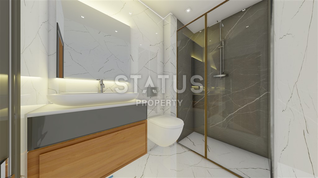 Новый проект с инфраструктурой отельного типа на этапе котлована. 51 - 149 м2.Махмутлар, Алания. фото 19