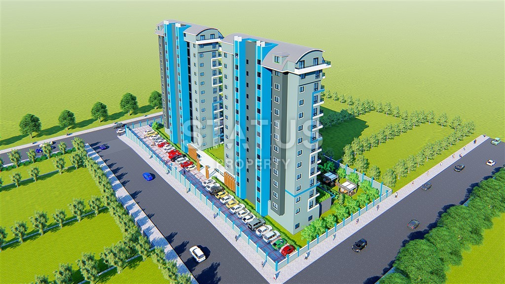 Новый проект с инфраструктурой отельного типа на этапе котлована. 51 - 149 м2.Махмутлар, Алания. фото 28