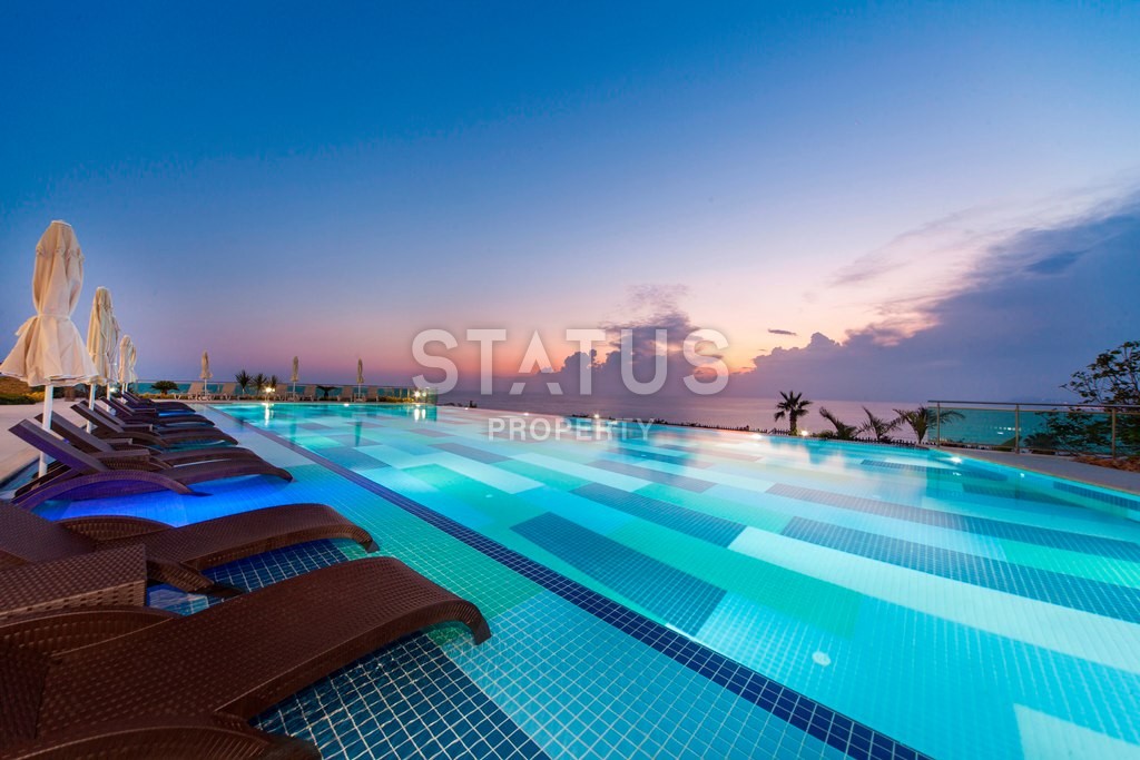 Excellent 1+1 apartment with sea views in Kargicak, 65 sq. m. фото 12