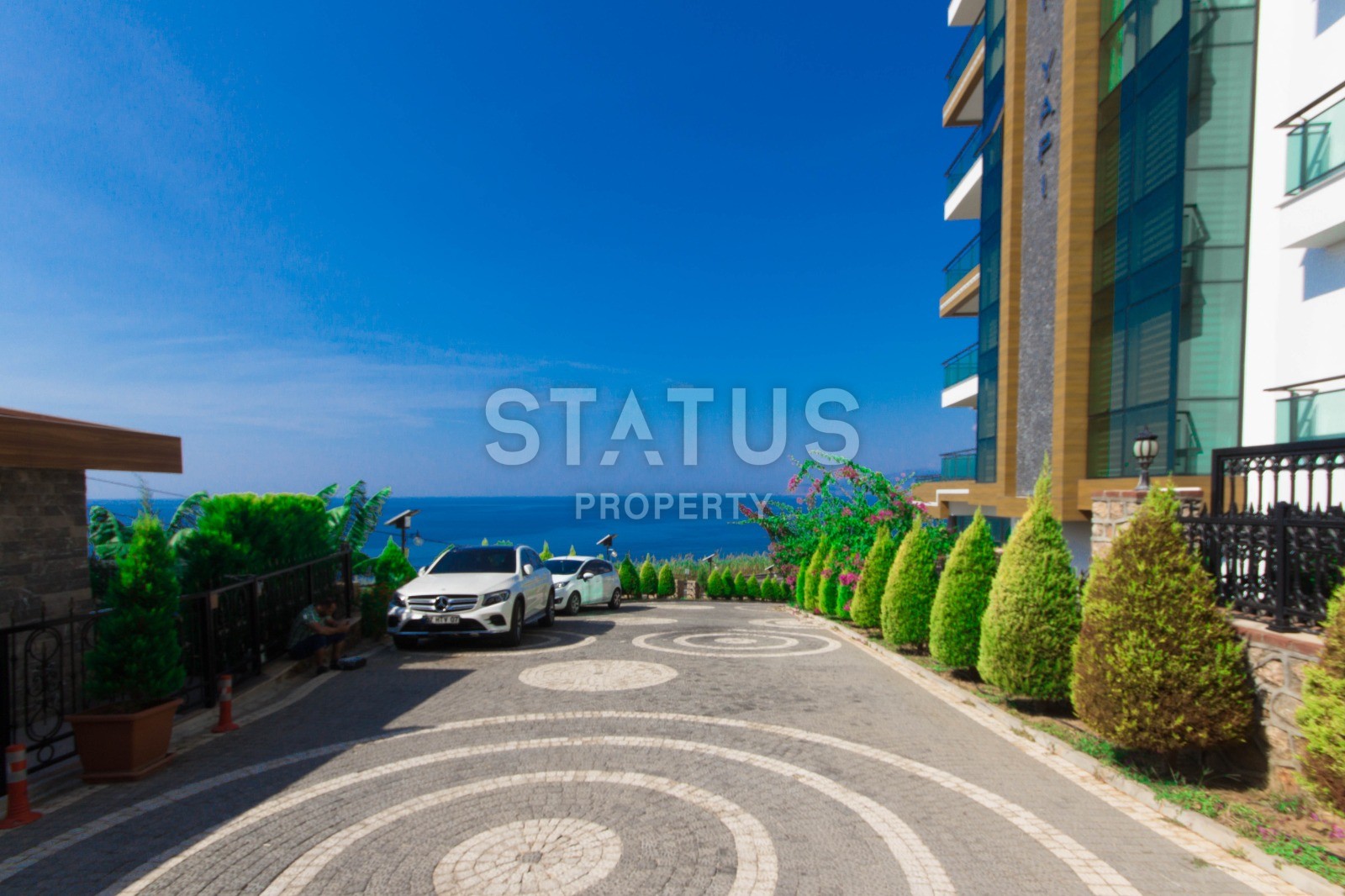 Excellent 1+1 apartment with sea views in Kargicak, 65 sq. m. фото 13