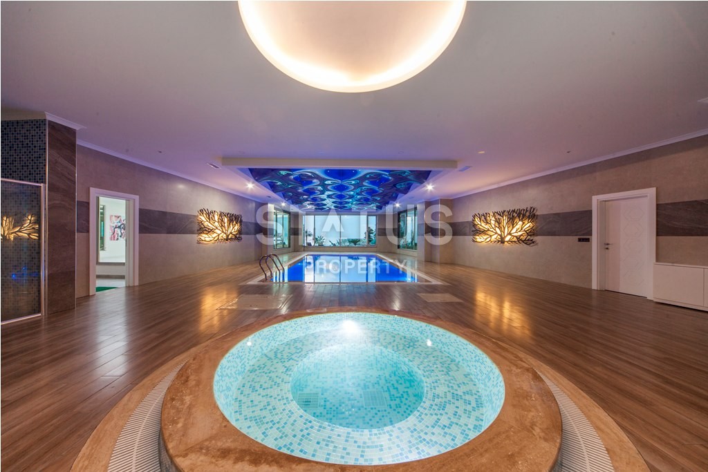 Excellent 1+1 apartment with sea views in Kargicak, 65 sq. m. фото 16