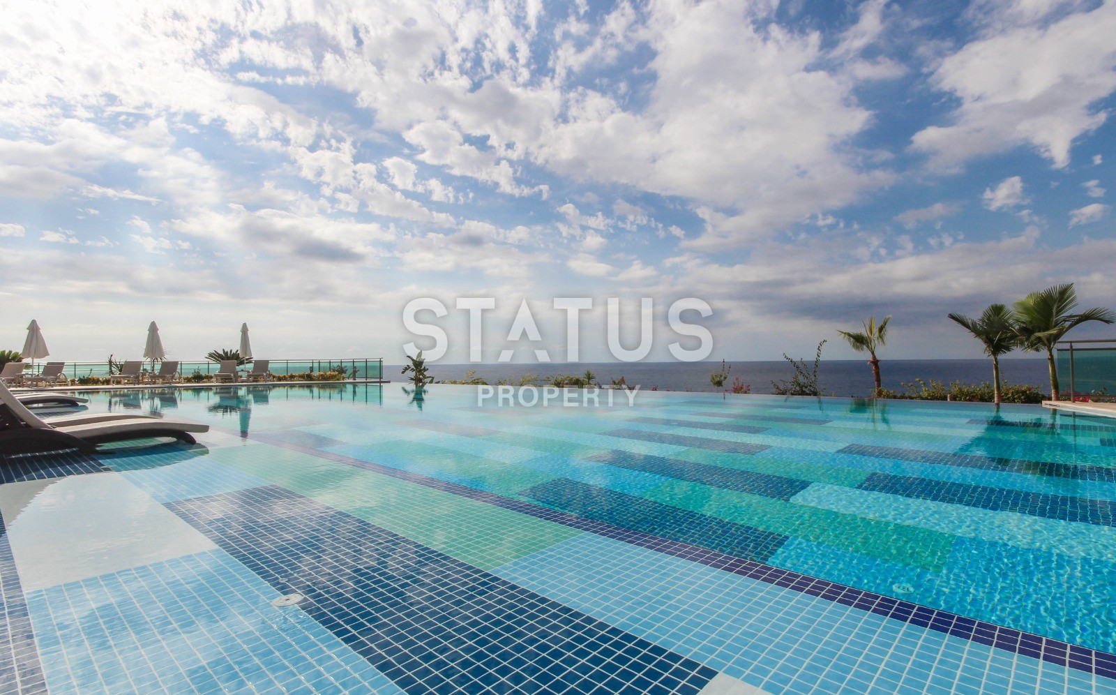 Excellent 1+1 apartment with sea views in Kargicak, 65 sq. m. фото 19