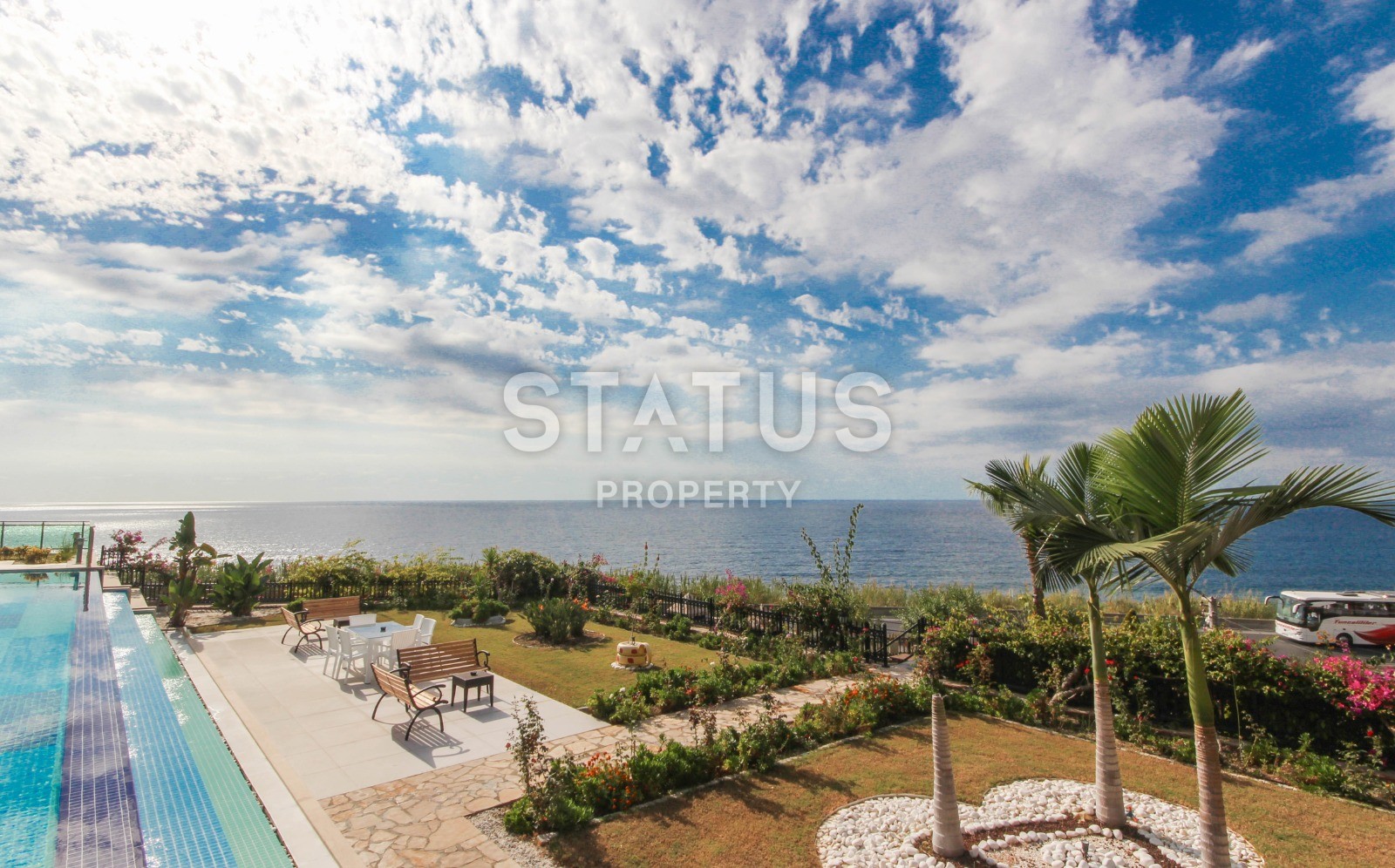 Excellent 1+1 apartment with sea views in Kargicak, 65 sq. m. фото 22