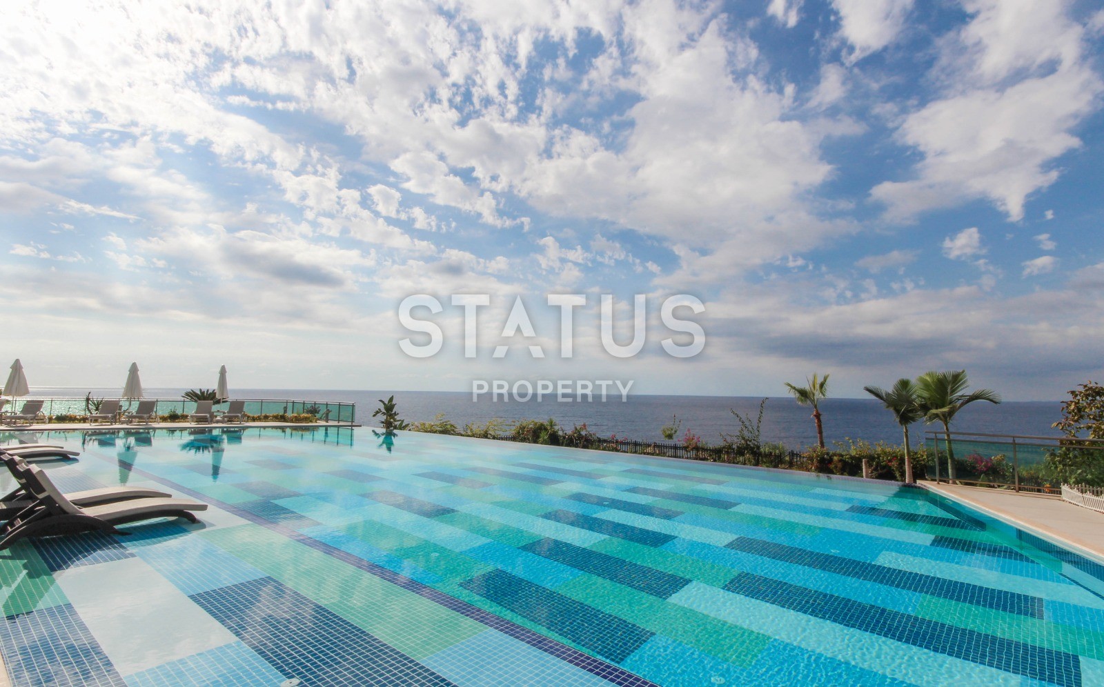 Excellent 1+1 apartment with sea views in Kargicak, 65 sq. m. фото 23