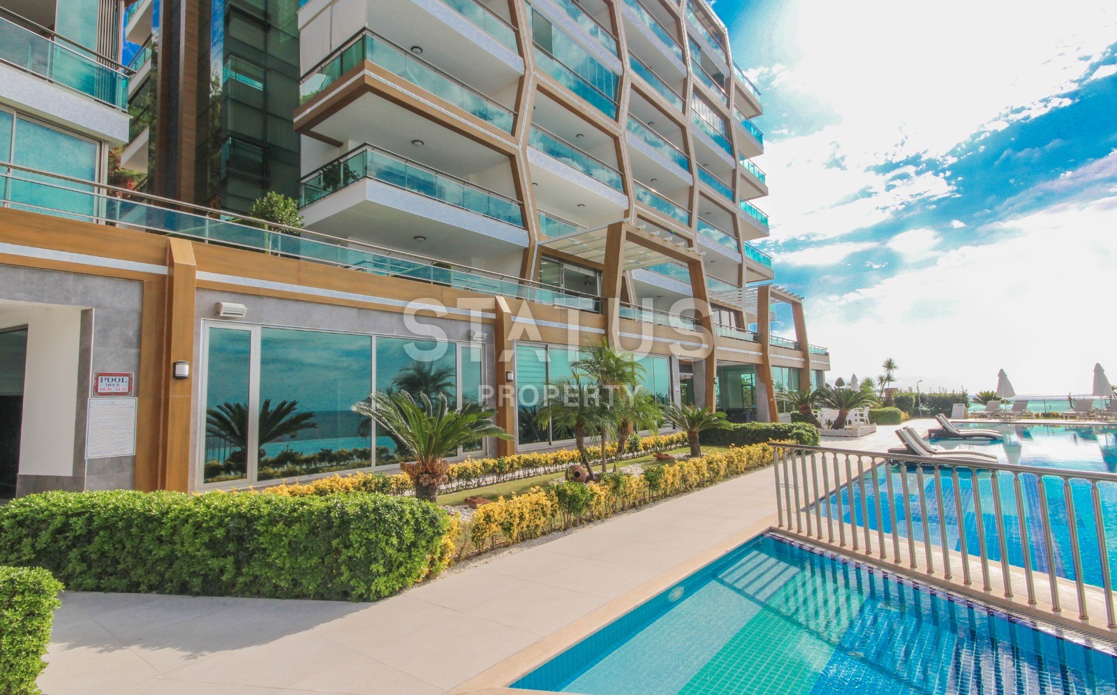 Excellent 1+1 apartment with sea views in Kargicak, 65 sq. m. фото 27