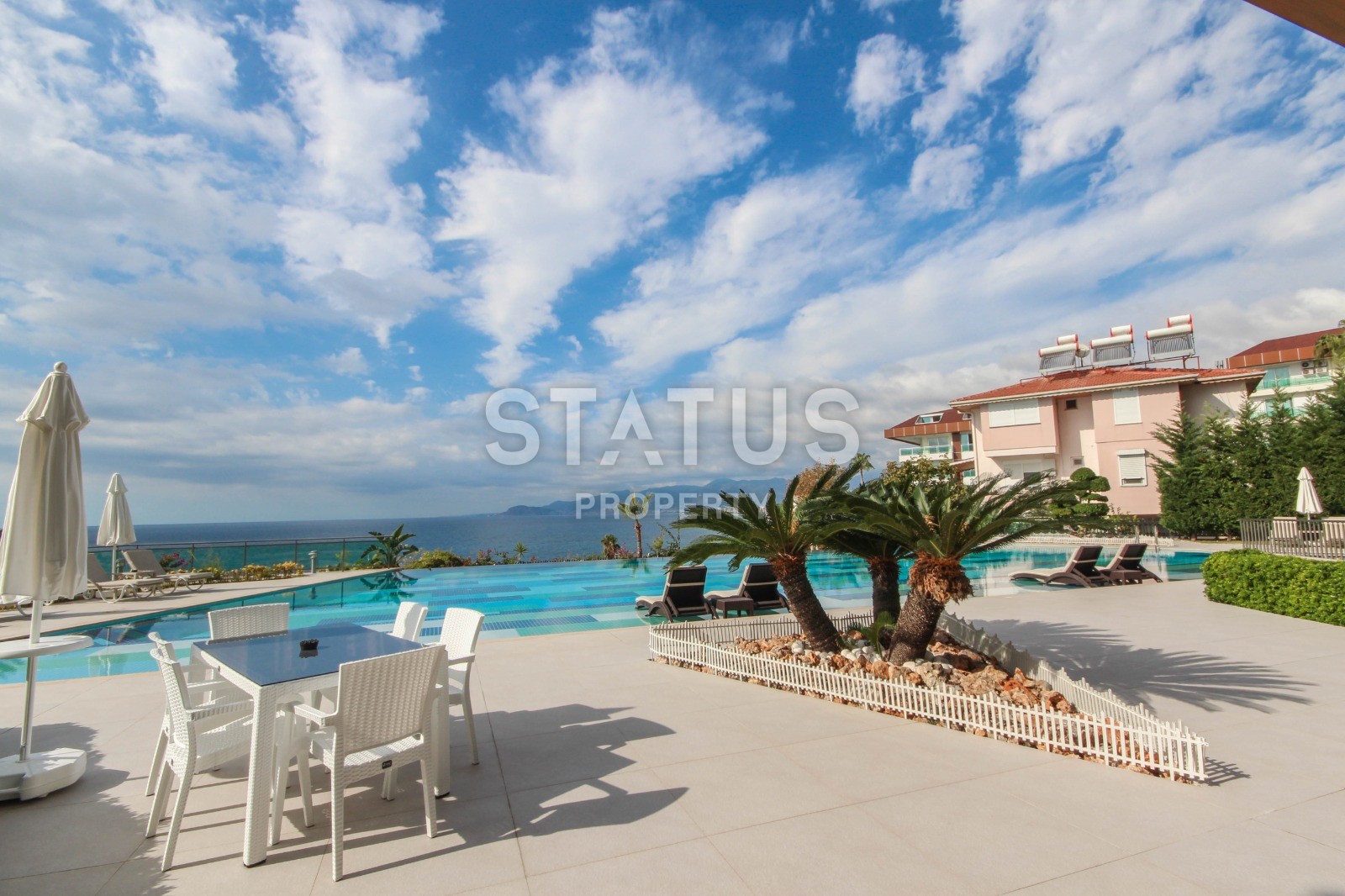 Excellent 1+1 apartment with sea views in Kargicak, 65 sq. m. фото 29