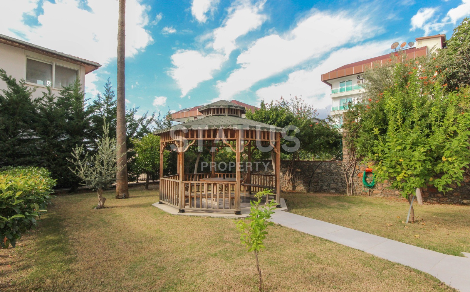 Excellent 1+1 apartment with sea views in Kargicak, 65 sq. m. фото 32