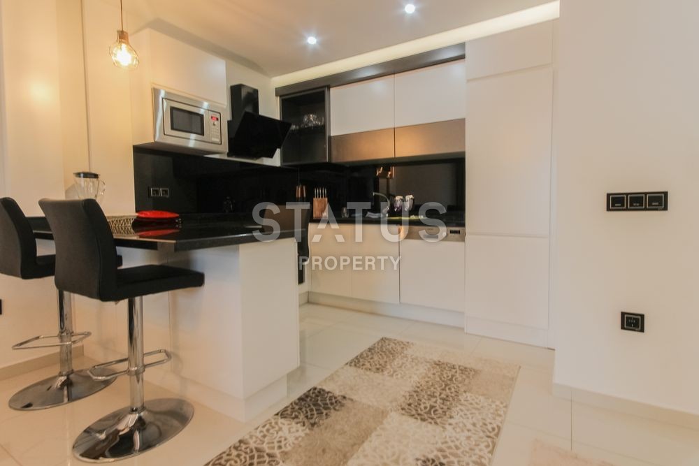 Excellent 1+1 apartment with sea views in Kargicak, 65 sq. m. фото 40