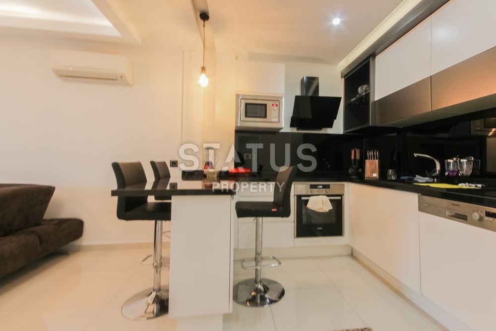 Excellent 1+1 apartment with sea views in Kargicak, 65 sq. m. фото 45