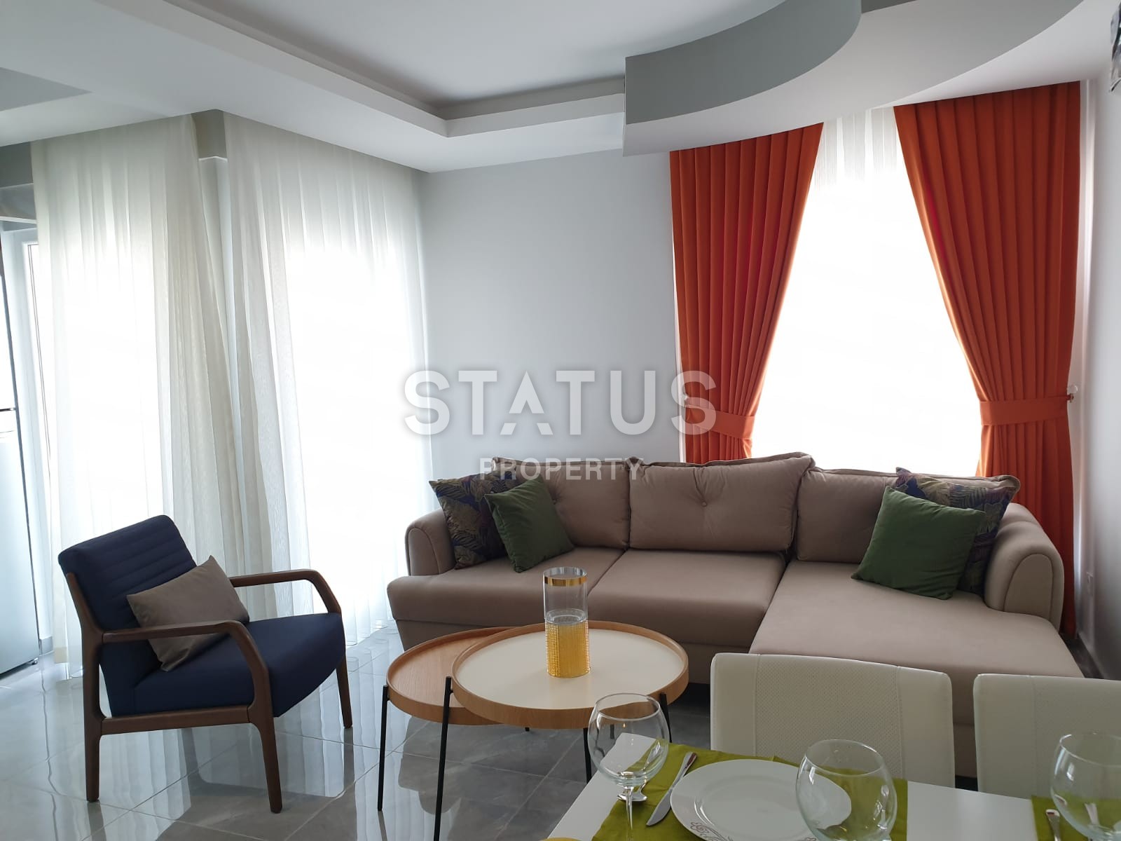 Меблированная квартира в новом комплексе, 65 м2 фото 6