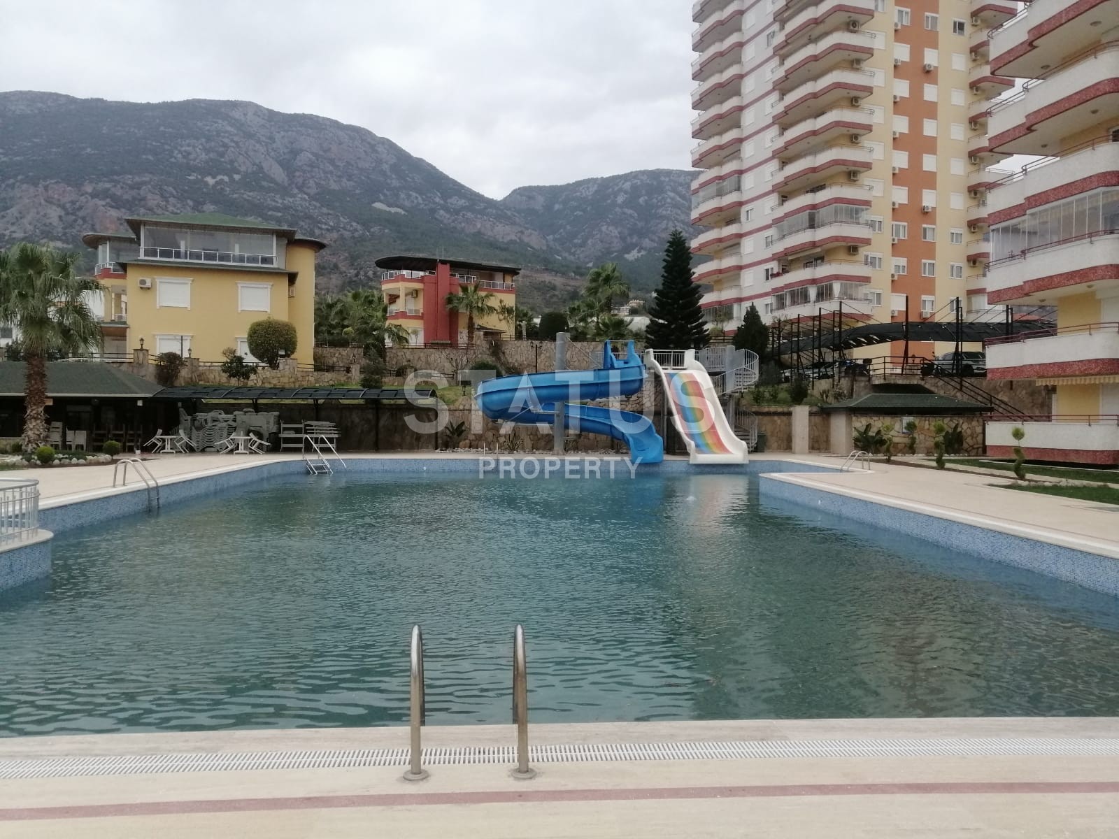 Duplex layout 4+1 overlooking the sea, castle and mountains, 280 m2. Mahmutlar, Alanya. фото 23