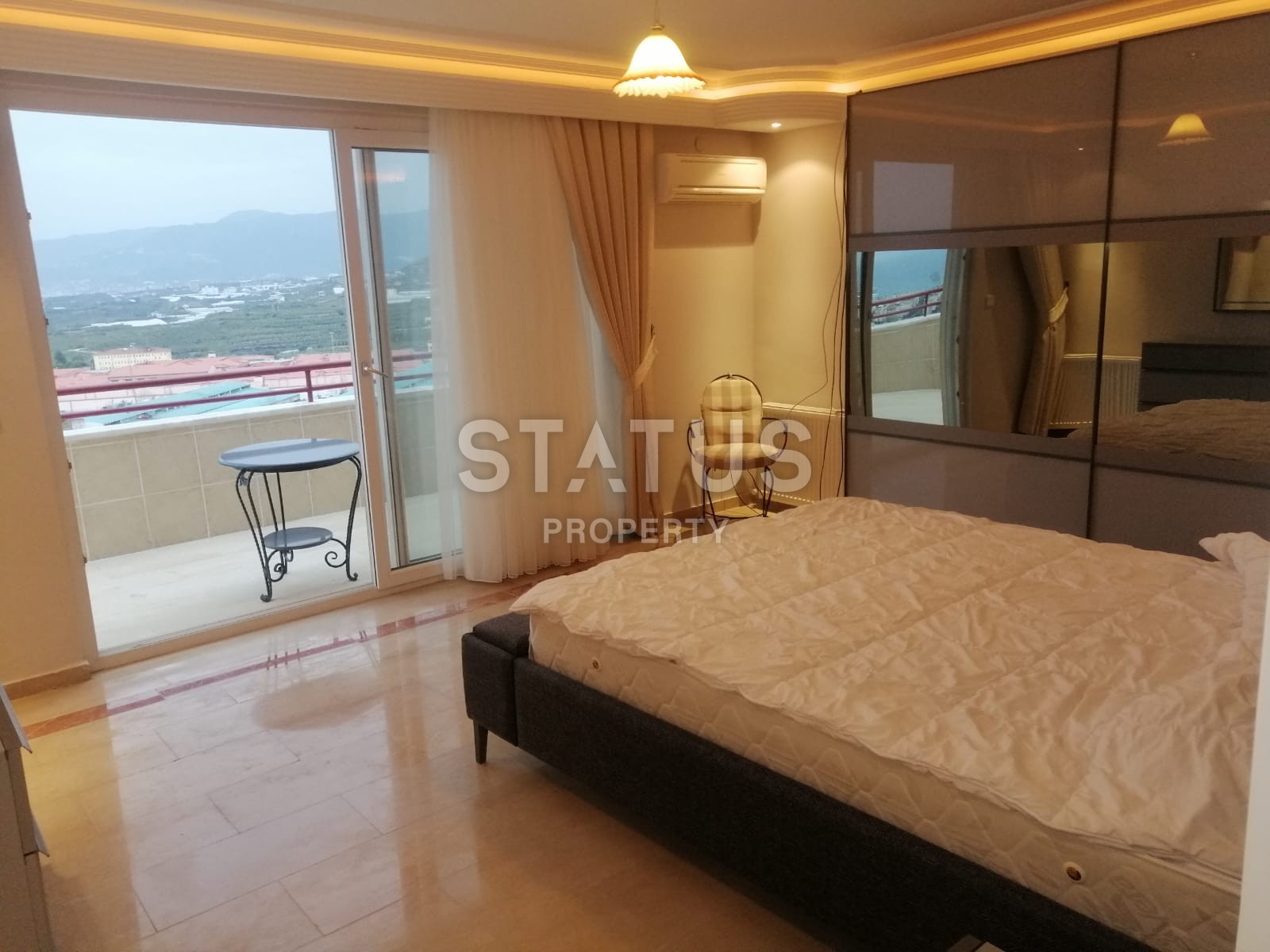 Duplex layout 4+1 overlooking the sea, castle and mountains, 280 m2. Mahmutlar, Alanya. фото 37