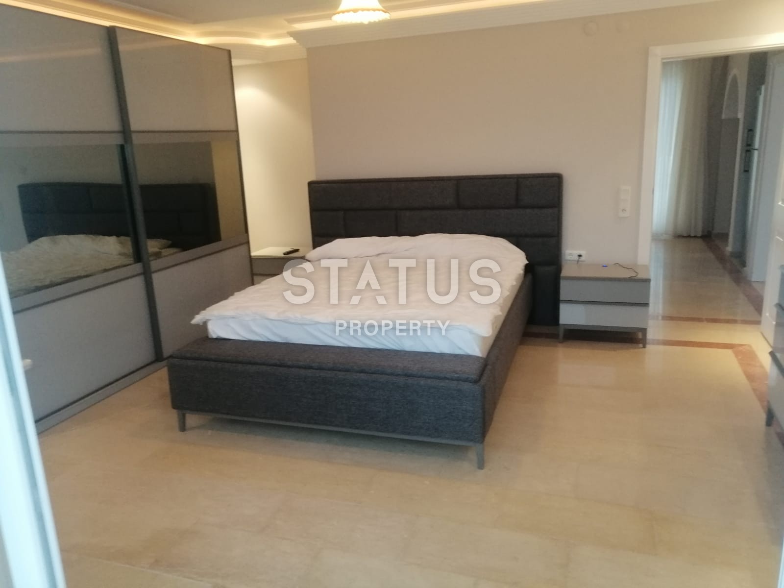 Duplex layout 4+1 overlooking the sea, castle and mountains, 280 m2. Mahmutlar, Alanya. фото 38