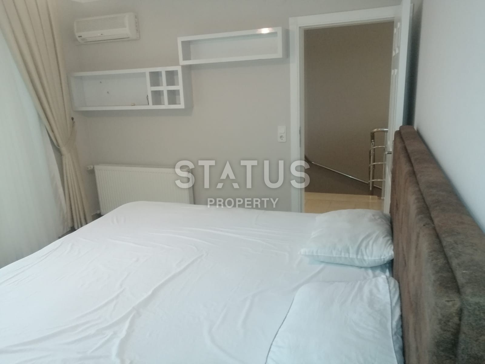 Duplex layout 4+1 overlooking the sea, castle and mountains, 280 m2. Mahmutlar, Alanya. фото 45