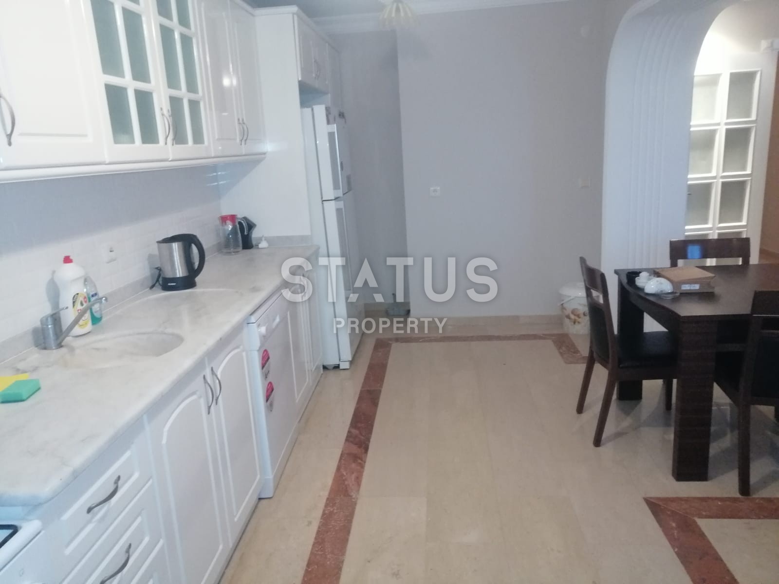 Duplex layout 4+1 overlooking the sea, castle and mountains, 280 m2. Mahmutlar, Alanya. фото 62