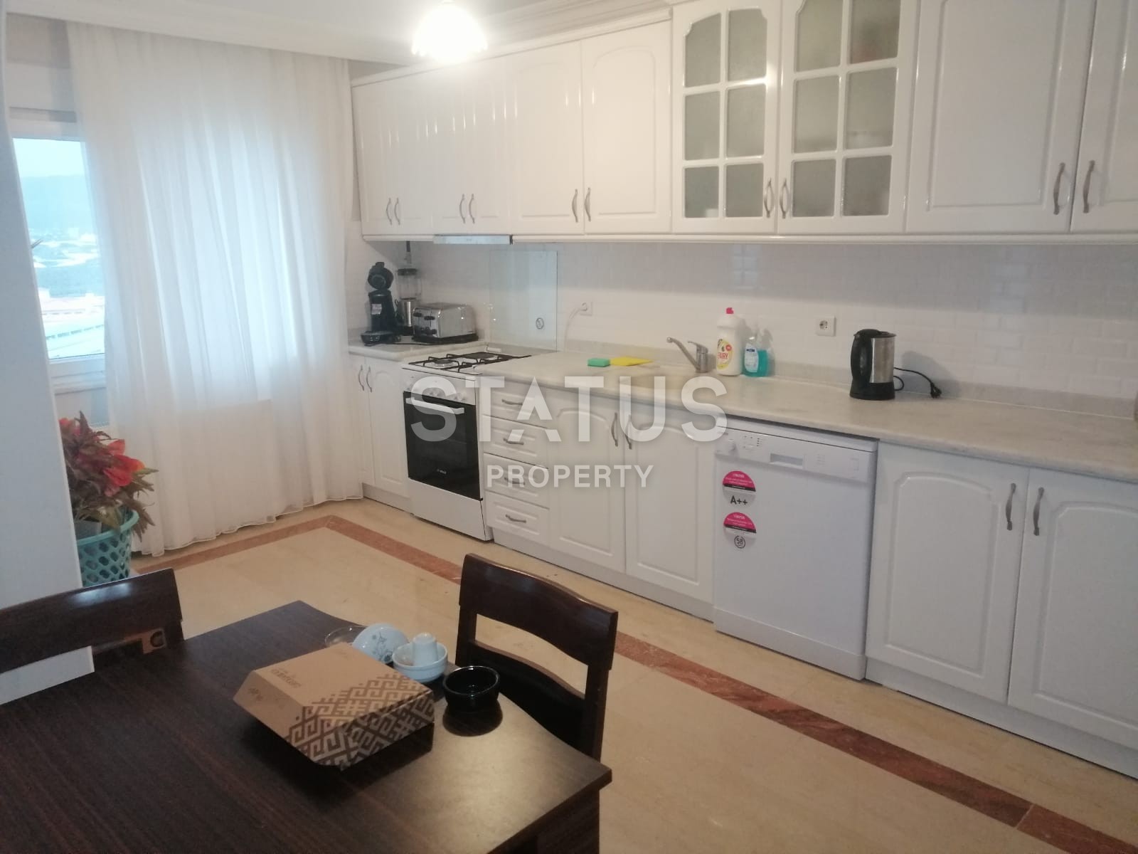 Duplex layout 4+1 overlooking the sea, castle and mountains, 280 m2. Mahmutlar, Alanya. фото 65