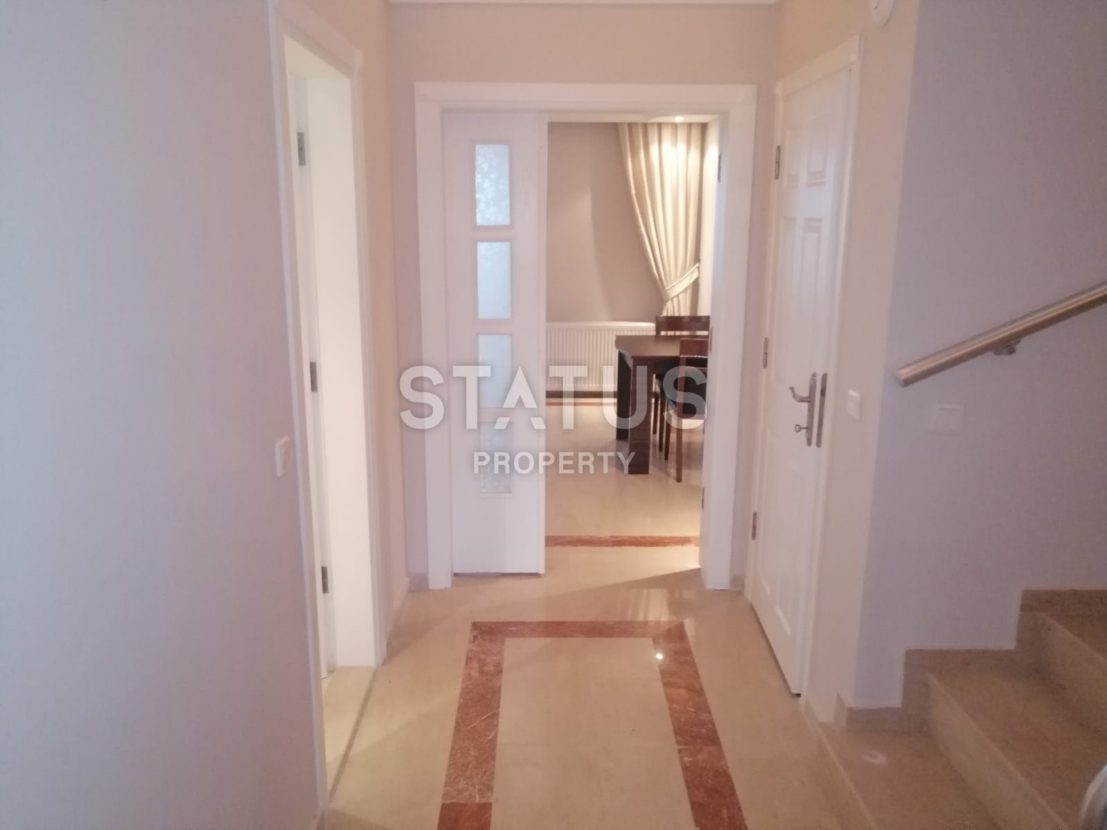 Duplex layout 4+1 overlooking the sea, castle and mountains, 280 m2. Mahmutlar, Alanya. фото 70