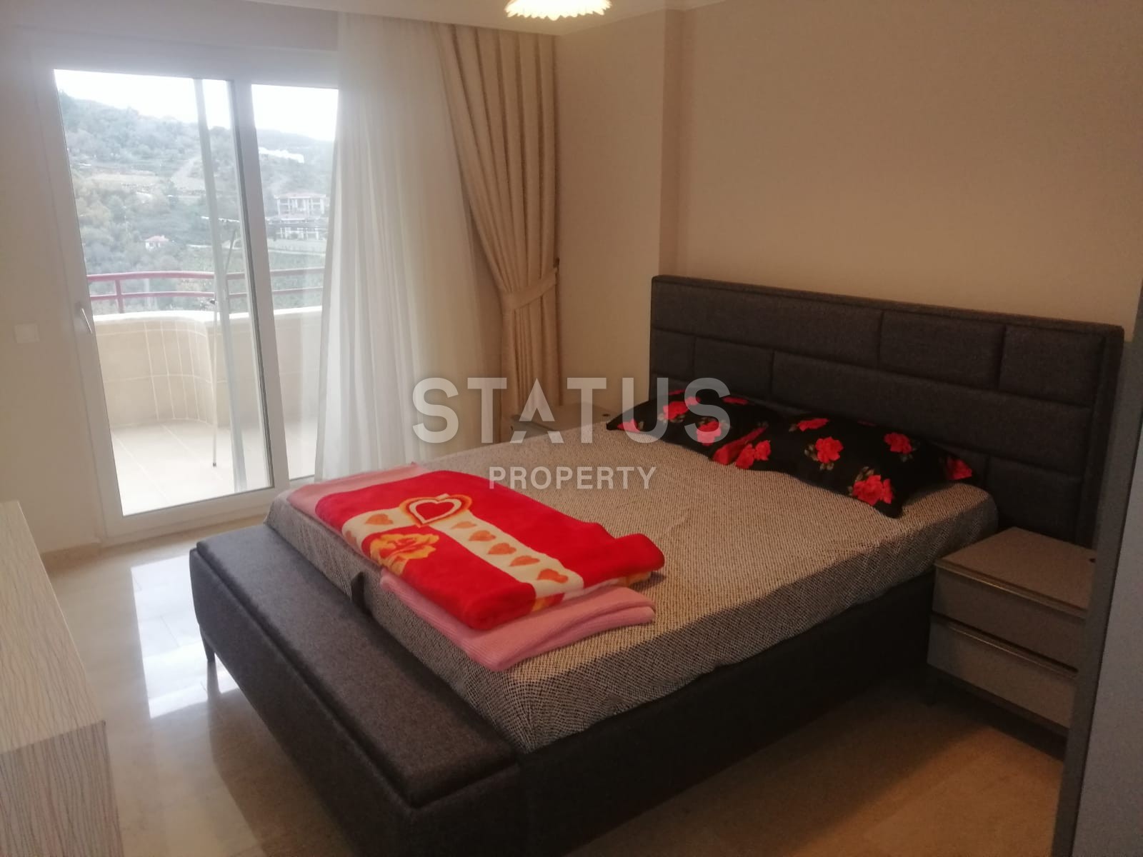 Duplex layout 4+1 overlooking the sea, castle and mountains, 280 m2. Mahmutlar, Alanya. фото 80