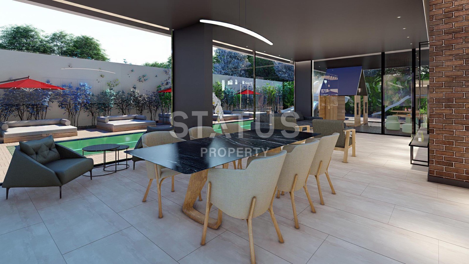 Квартира планировки 1+1, 70м2 в комплексе на финальном этапе строительства фото 5