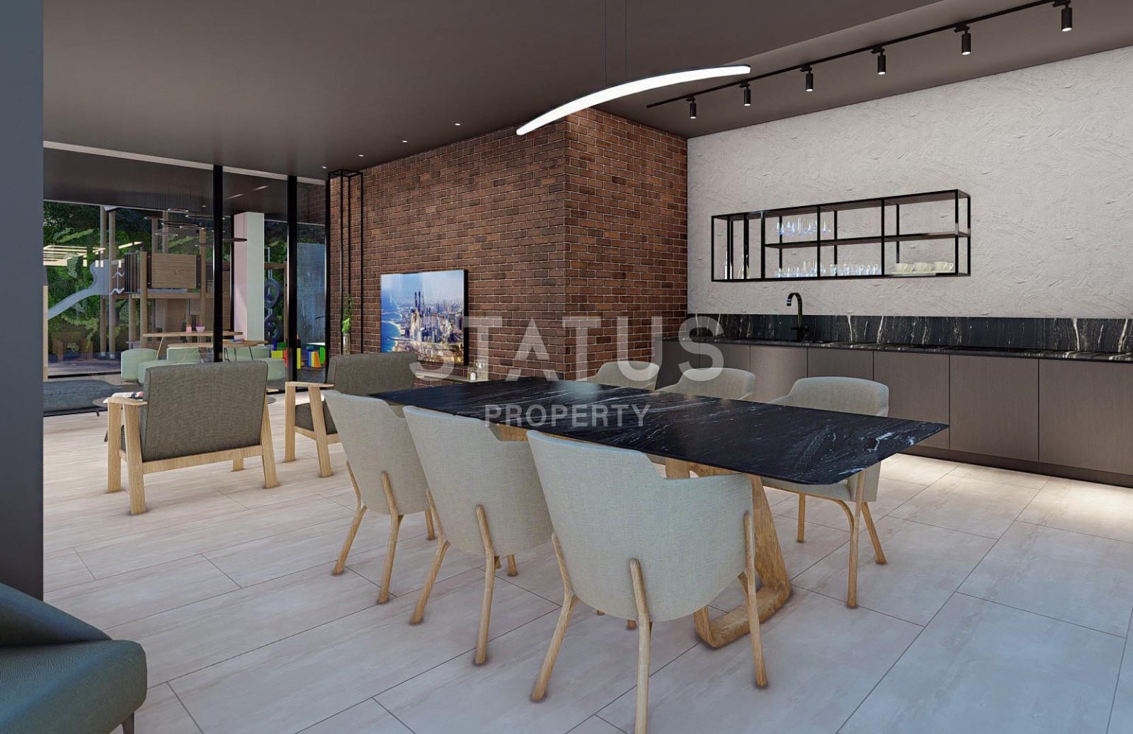 Квартира планировки 1+1, 70м2 в комплексе на финальном этапе строительства фото 6