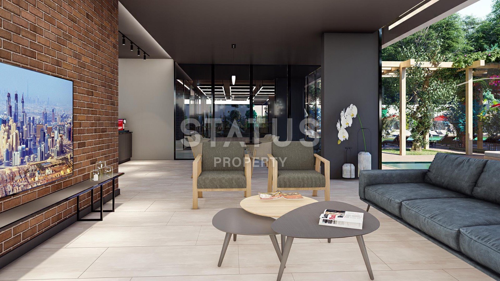 Квартира планировки 1+1, 70м2 в комплексе на финальном этапе строительства фото 10