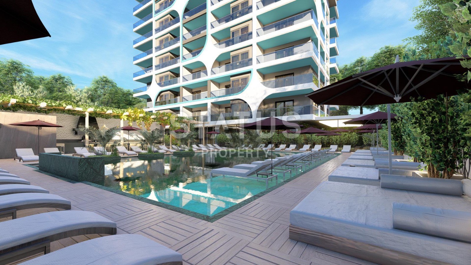 Квартира планировки 1+1, 70м2 в комплексе на финальном этапе строительства фото 12