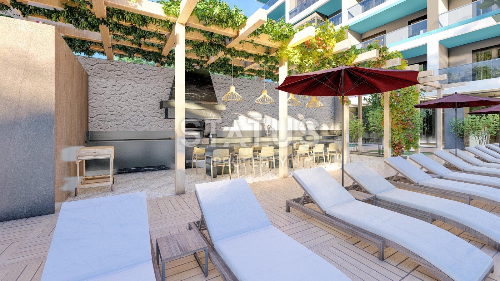 Квартира планировки 1+1, 70м2 в комплексе на финальном этапе строительства фото 13