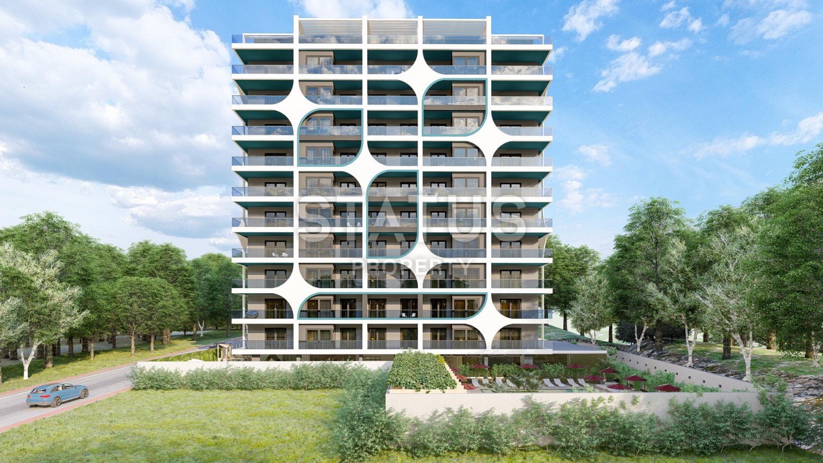 Квартира планировки 1+1, 70м2 в комплексе на финальном этапе строительства фото 15