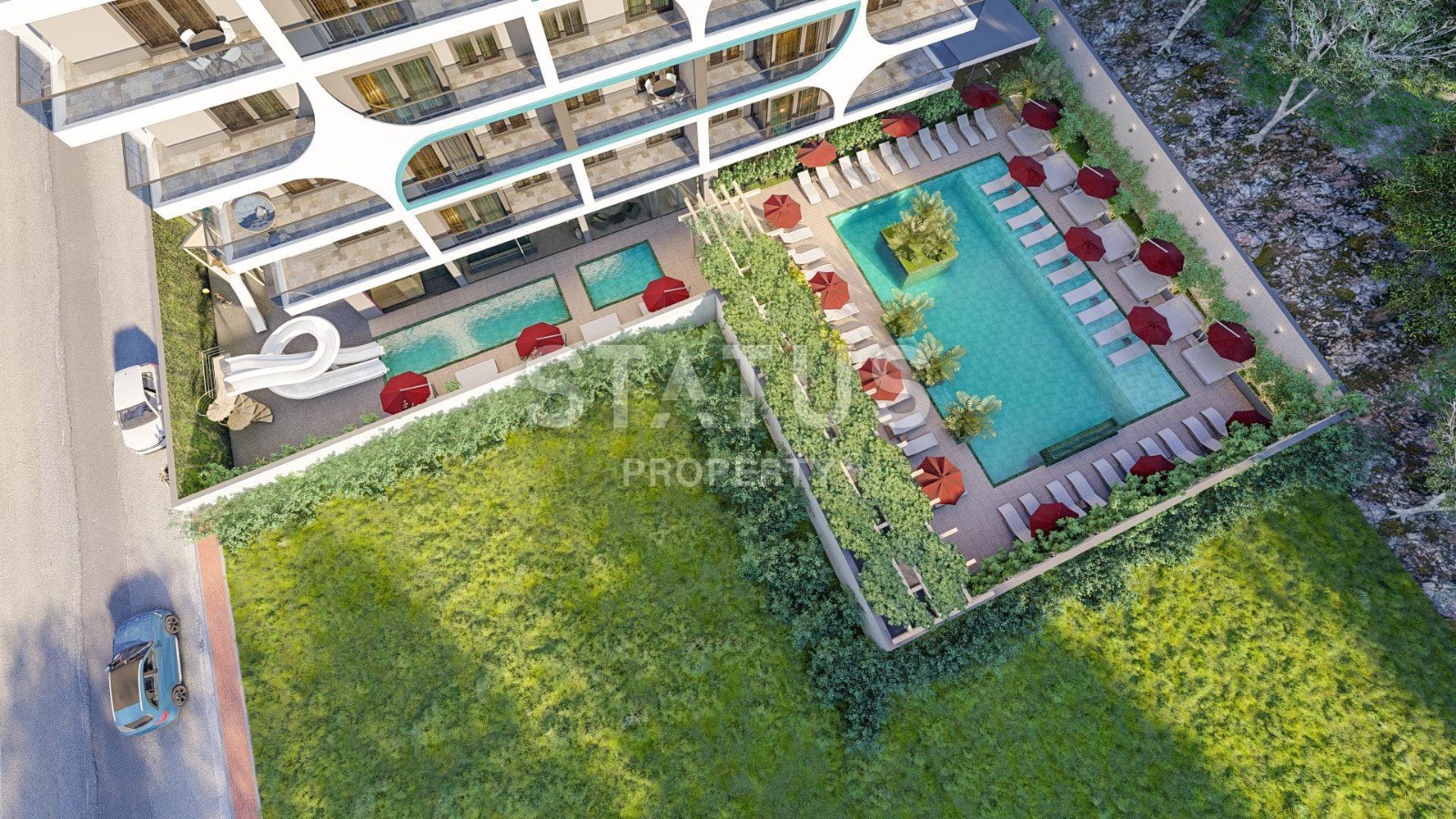 Квартира планировки 1+1, 70м2 в комплексе на финальном этапе строительства фото 16