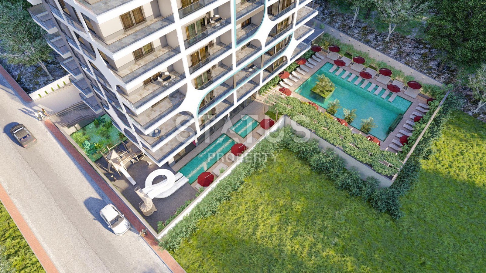 Квартира планировки 1+1, 70м2 в комплексе на финальном этапе строительства фото 17