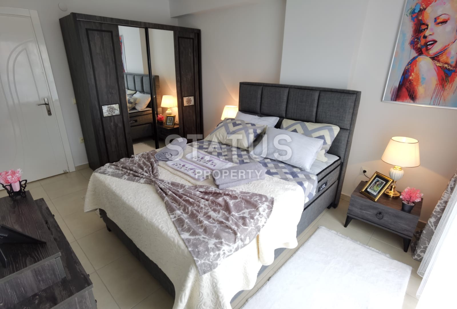 Furnished apartment 1+1 in the center of Mahmutlar, 70 m2 фото 3