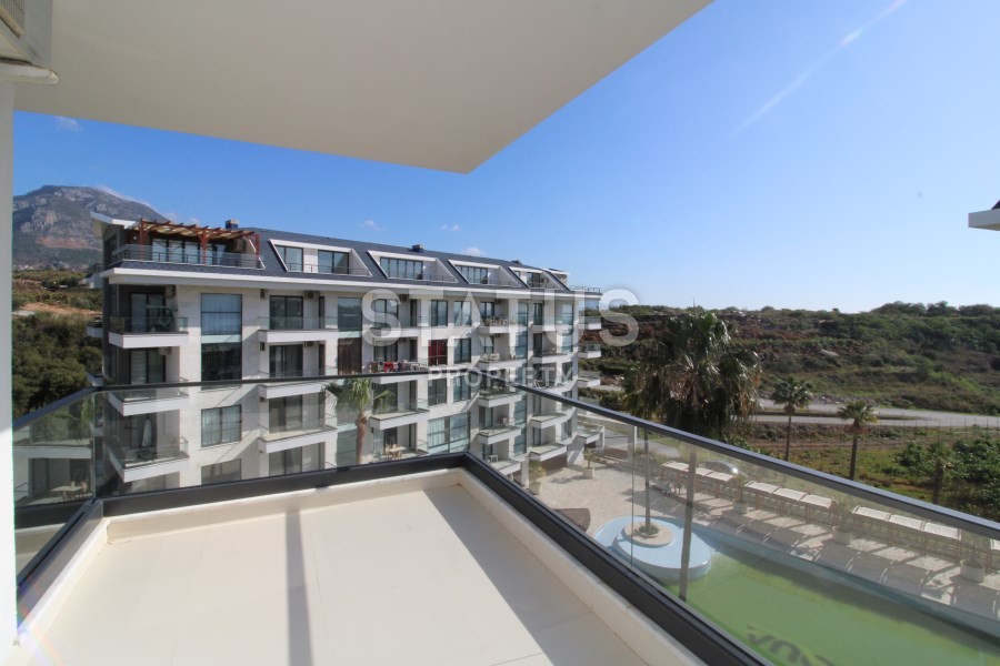 Apartment 1+1 furnished in a luxury complex, 61 m2. Kestel, Alanya. фото 11